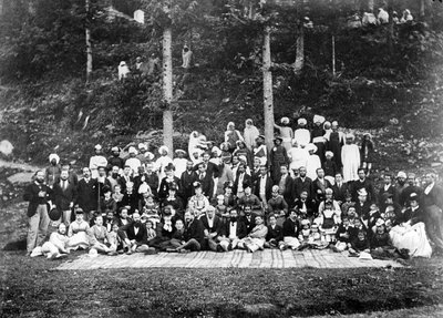 Foreign Office Picnic by British Photographer